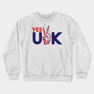 Yes UK - British Pride Theme Crewneck Sweatshirt